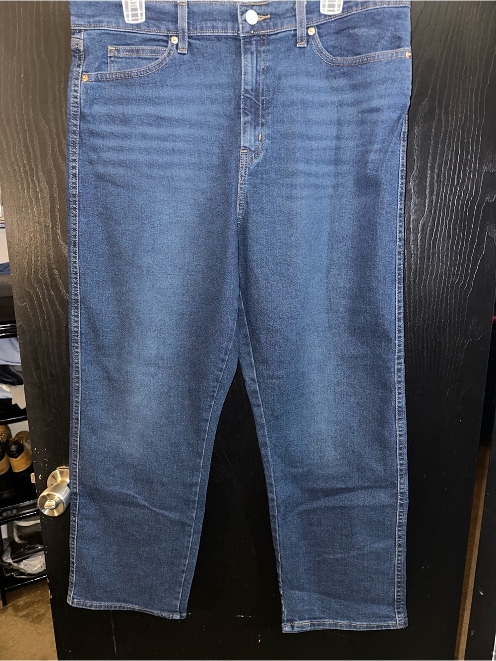 #72 Levi's women Dark Blue Relaxed Jeans